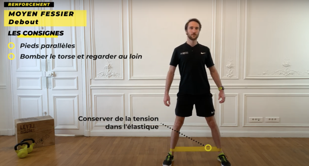 exercice de renforcement des moyens fessiers