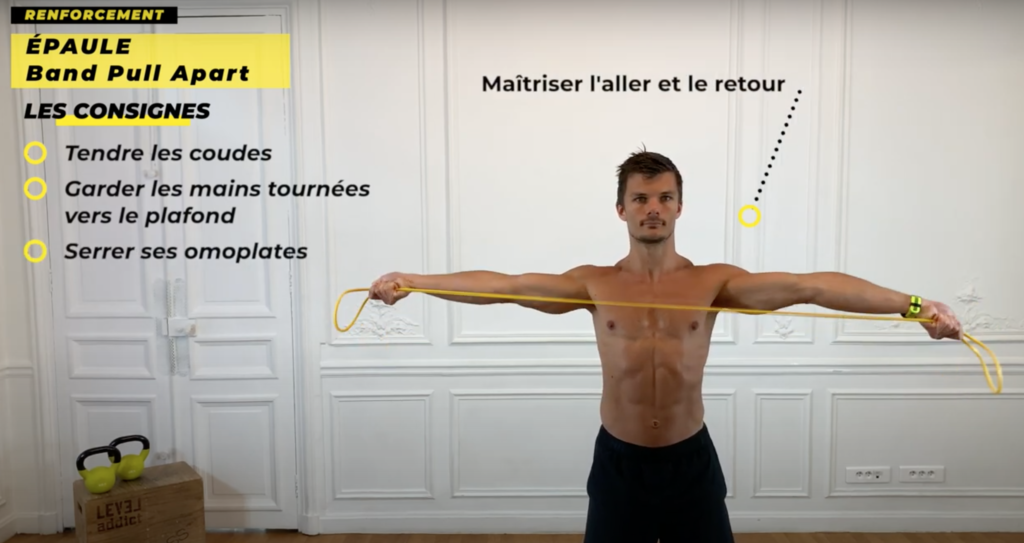 exercice de renforcement coiffe des rotateurs