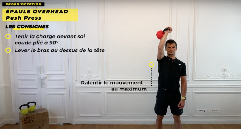 exercice de renforcement de l'épaule et proprioception