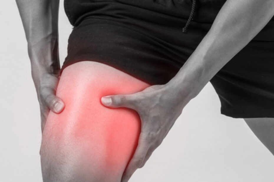 blessure musculaire a la cuisse chez un sportif