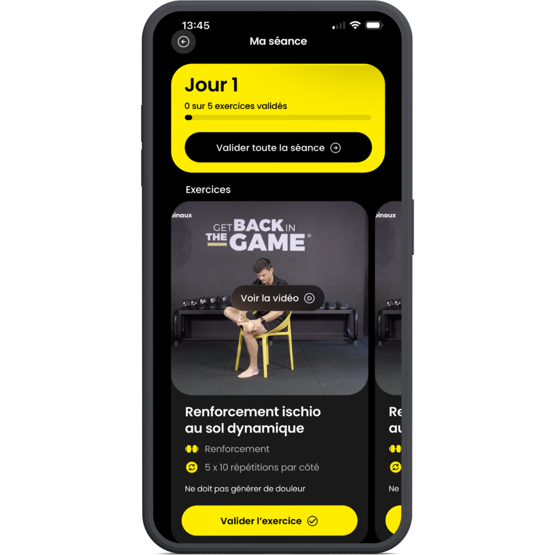 Programme de kine digital HOPP
