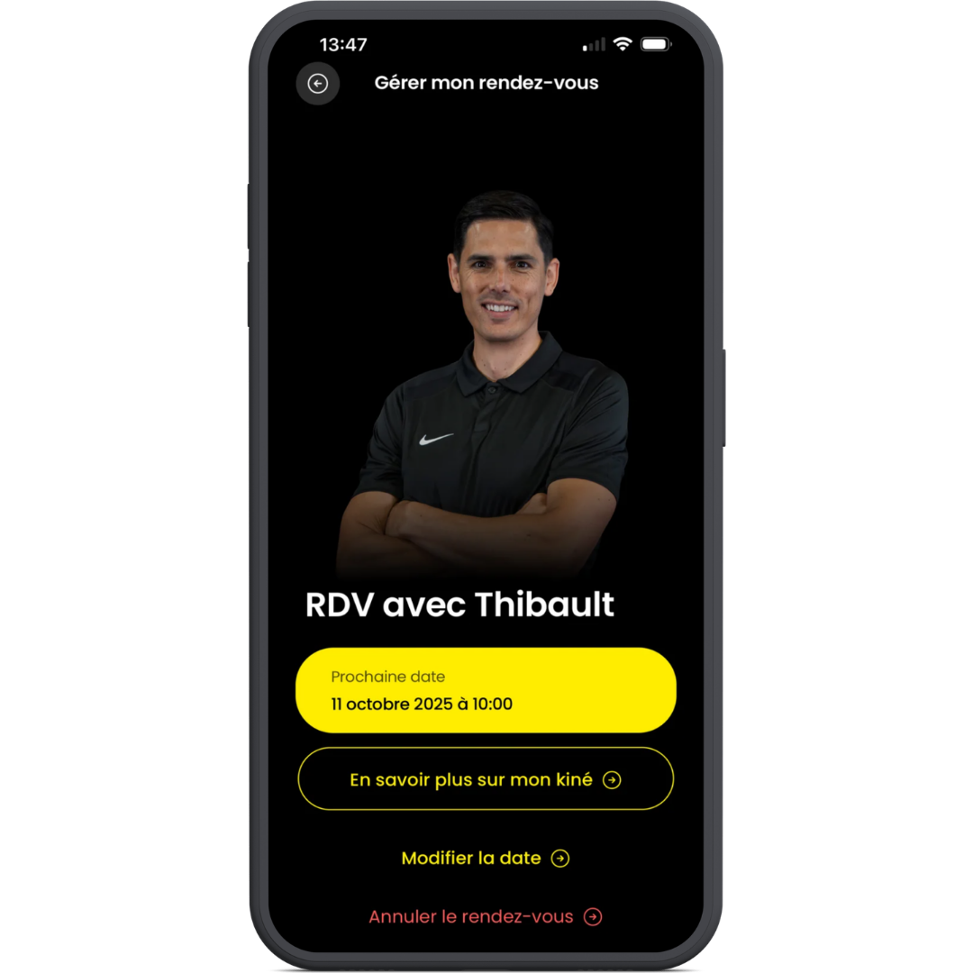 Teleconsultation appointment with a HOPP sports physio