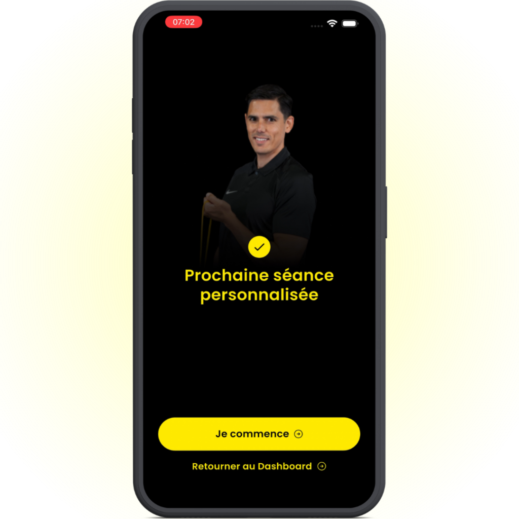 seance de kine digital personnalisee