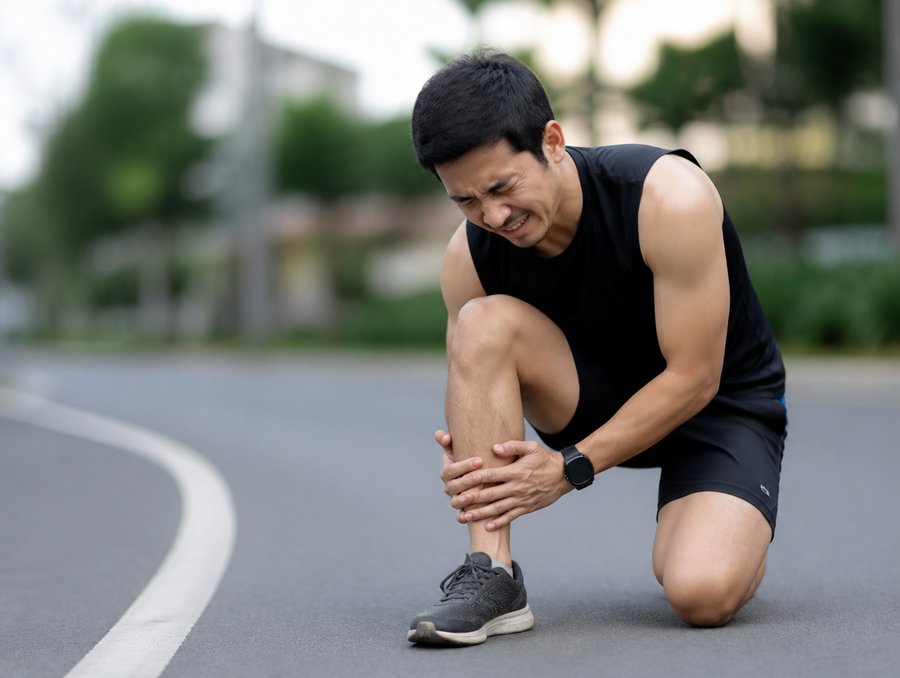 Lésion musculaire du tibial antérieur